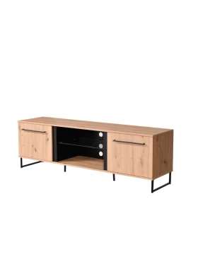 Έπιπλο TV-170 SARDINIA Artisan oak/Μαύρο