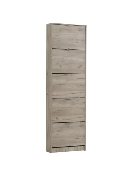 Παπουτσοθήκη Base 15 Grey oak  