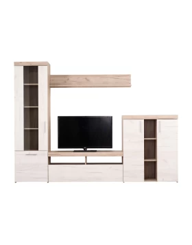 Κέντρο ψυχαγωγίας Arno Grey oak/White oak