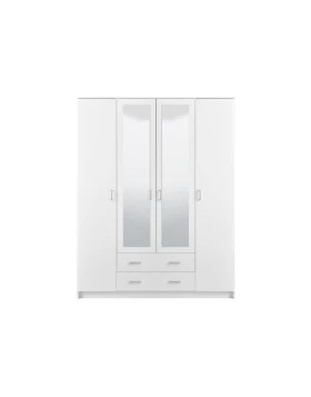 Ντουλάπα Hana 4K2F2O White 