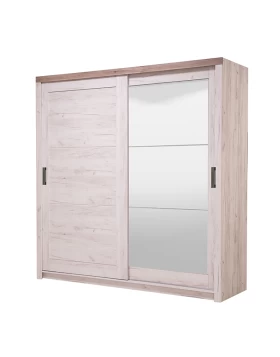 Ντουλάπα Kent 225 Grey oak/White oak 