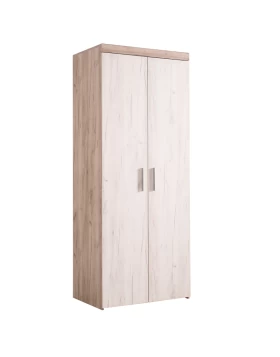 Ντουλάπα 2Κ Arno Grey Oak/White Oak 