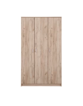 ΝΤΟΥΛΑΠΑ HANA 3K GREY OAK 120*52*205 wrd