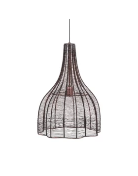 ΜΟΝΟΦΩΤΟ ΜΕΤΑΛΛΙΚΟ Fylliana Cage COPPER ΧΡΩΜΑ 35x55εκ Ε27