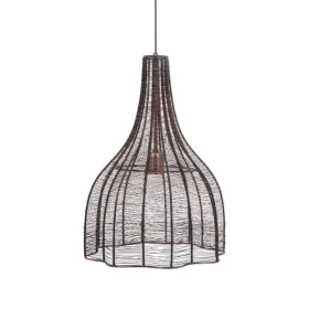 ΜΟΝΟΦΩΤΟ ΜΕΤΑΛΛΙΚΟ Fylliana Cage COPPER ΧΡΩΜΑ 35x55εκ Ε27