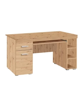 ΓΡΑΦΕΙΟ ALFA ARTISAN OAK 145x65,5x75,5εκ