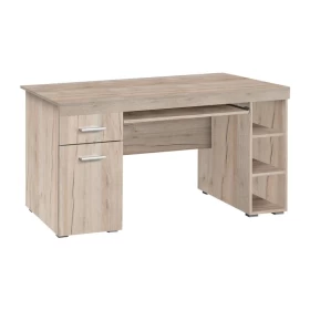 ΓΡΑΦΕΙΟ ALFA GREY OAK 145x65,5x75,5εκ