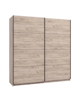 ΝΤΟΥΛΑΠΑ GARD 200 h205 GREY OAK ΧΡΩΜΑ 195x61x205εκ