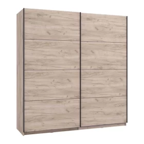 ΝΤΟΥΛΑΠΑ GARD 200 h205 GREY OAK ΧΡΩΜΑ 195x61x205εκ