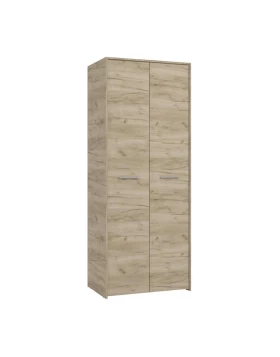 ΝΤΟΥΛΑΠΑ DONON 2K GREY OAK ΧΡΩΜΑ 80,5x53x203,5εκ