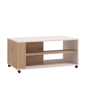 ΤΡΑΠΕΖΙ ΣΑΛΟΝΙΟΥ BELFORT CASHMERE-ARTISAN OAK 101x47x55εκ