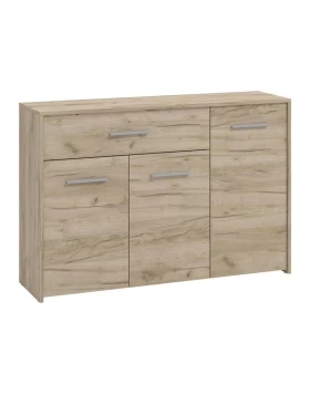 ΚΟΜΟΤΑ-ΜΠΟΥΦΕΣ GARONA 3K1F GREY OAK ΧΡΩΜΑ 119x33x80,5εκ